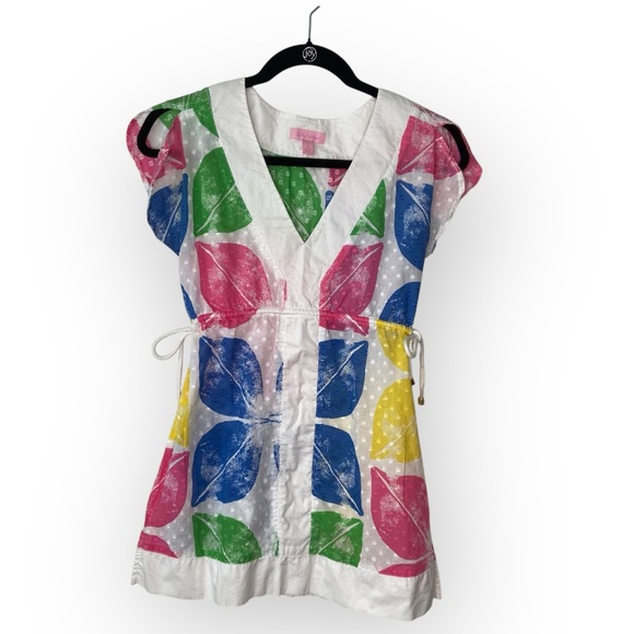Lilly Pulitzer Tops - Lily Pulitzer Color Block Caftan Style Tunic, EUC, size XS